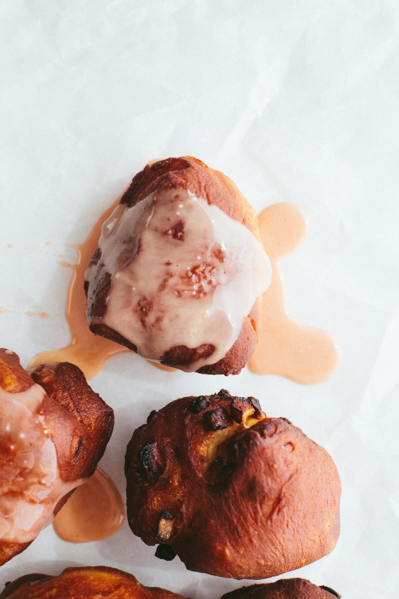 Rhubarb Fritters // NotWithoutSalt.com