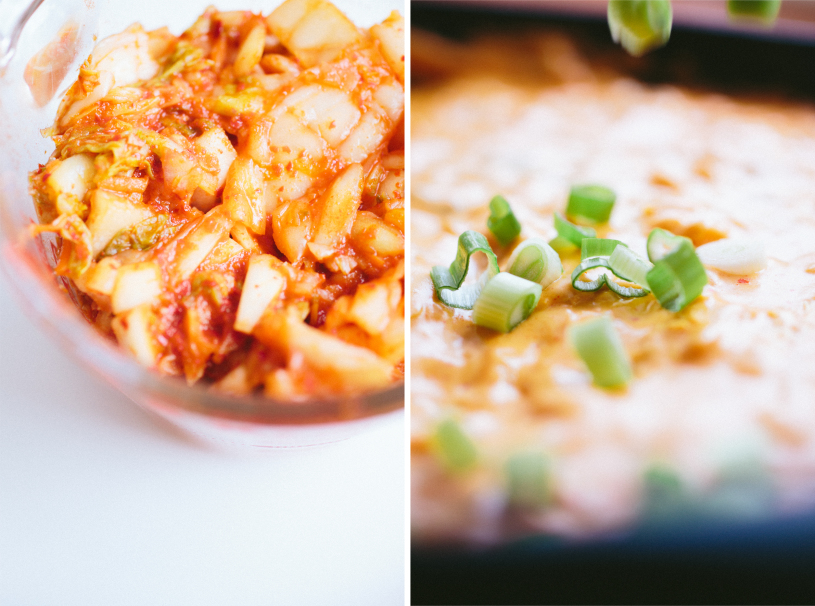 Warm Kimchi Cheese Dip // Notwithoutsalt.com
